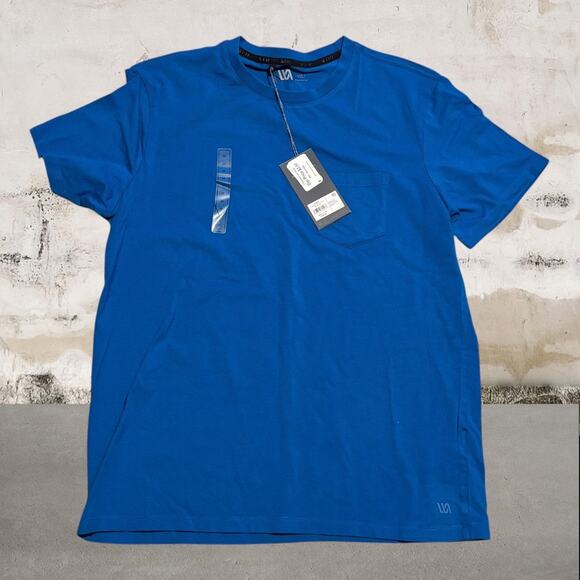 VRST NWT Men's Icon Short Sleeve Tee in Blue Tide Size Medium - Picture 3 of 5